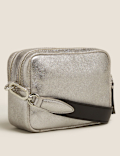 Leather Cross Body Camera Bag