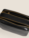 Leather Cross Body Camera Bag