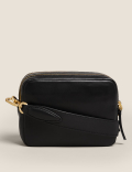 Leather Cross Body Camera Bag