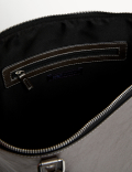 Faux Leather Croc Effect Tote Bag