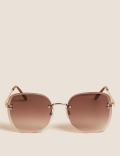 Rimless Sunglasses