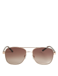 Angular Aviator Sunglasses