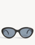 Oval Cat Eye Sunglasses