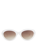 Oval Cat Eye Sunglasses