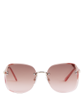 Rimless Square Sunglasses