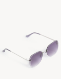 Rimless Square Sunglasses