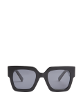 Acetate Square Preppy Sunglasses