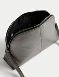 Faux Leather Cross Body Bag