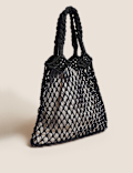 Cotton Rich Macram&eacute; Shoulder Bag