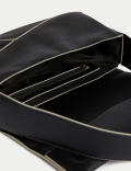 Faux Leather Shoulder Bag