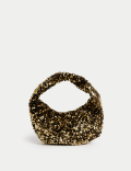 Sequin Top Handle Grab Bag