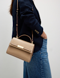 Faux Leather Cross Body Bag