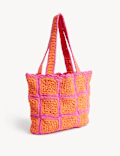 Pure Cotton Crochet Shopper