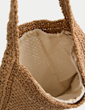 Woven Top Handle Shopper