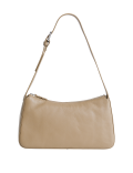 Leather Buckle Detail Shoulder Bag