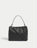 Leather Top Handle Shoulder Bag