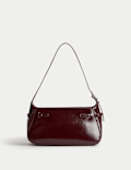Buckle Baguette Bag