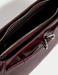 Buckle Baguette Bag