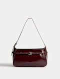 Buckle Baguette Bag