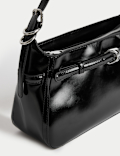 Buckle Baguette Bag