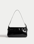Buckle Baguette Bag