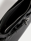 Buckle Baguette Bag