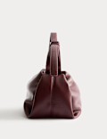 Faux Leather Pencil Crossbody Sling Bag