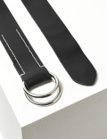 Leather Ring Buckle Hip Belt