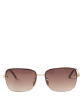Rimless Square Sunglasses