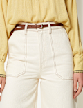 Faux Leather Hip Belt