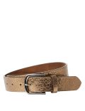 Leather Metallic Hip Belt