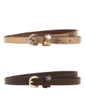 2pk Leather Hip Belt