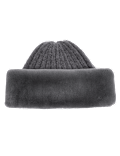 Knitted Textured Cossack Hat