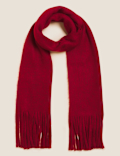 Knitted Tassel Scarf