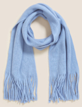 Knitted Tassel Scarf