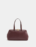 Double Zip Grab Bowler Bag