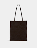 Top Handle Structured Tote Bag