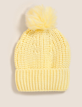 Knitted Pom Hat