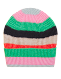 Knitted Striped Beanie Hat
