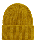 Knitted Rib Turn Up Beanie Hat