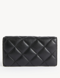 Leather Studded Foldover Purse