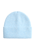 Rib Fluffy Beanie Hat