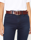 Leather Webbing Hip Belt