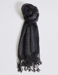 Sequin Striped Scarf