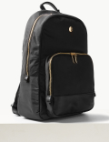 Double Zip Detail Backpack