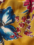 Floral Print Scarf