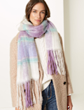 Checked Scarf