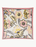 Floral Print Scarf