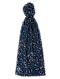 Star Foil Printed Scarf
