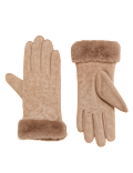 Faux Sheepskin Gloves